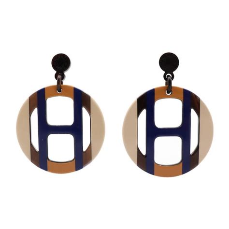 horn jewelry vietnam hermes|H Equipe earrings .